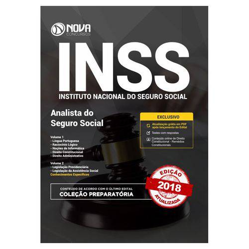Apostila Concurso INSS 2018 - Analista do Seguro Social
