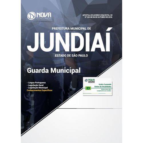 Apostila Concurso Jundiaí 2018 - Guarda Municipal
