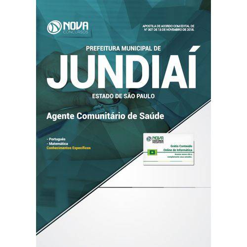 Apostila Concurso Jundiaí Sp 2019 - Agente Comunitário de Saúde