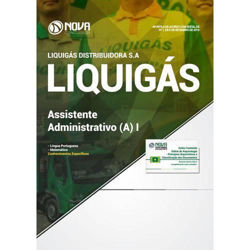 Apostila Concurso Liquigás 2018 - Assistente Administrativo I