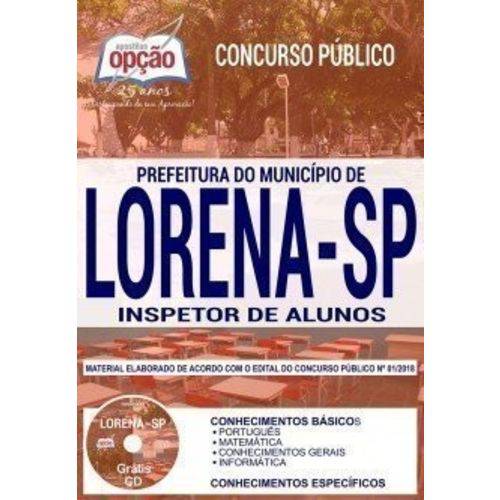 Apostila Concurso Lorena Sp 2019 - Inspetor de Alunos