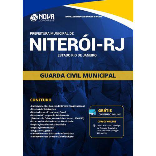 Apostila Concurso Niterói Rj 2019 - Guarda Civil Municipal