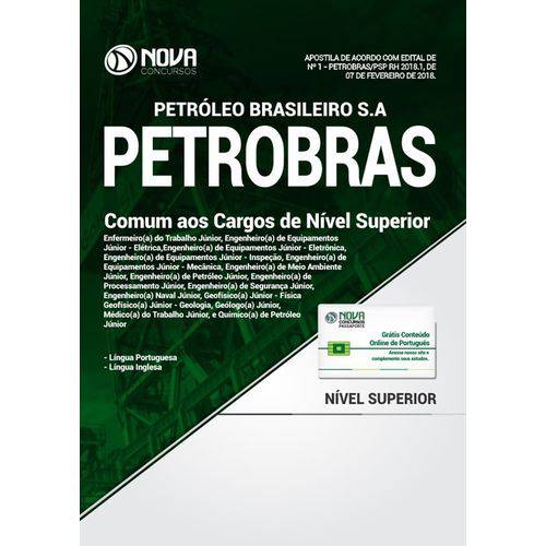 Apostila Concurso Petrobras 2018 - Cargos de Nível Superior