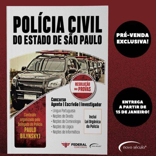 Apostila Concurso Polícia Civil do Estado de São Paulo