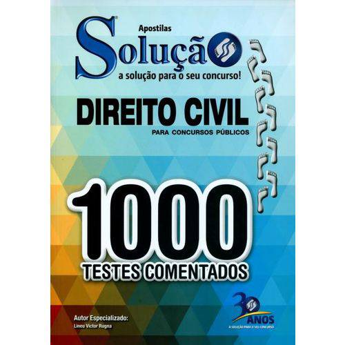 Apostila - Concurso Público - Direito Civil com 1000 Testes