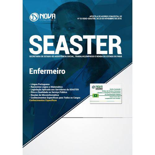 Apostila Concurso Seaster Pa 2019 - Enfermeiro