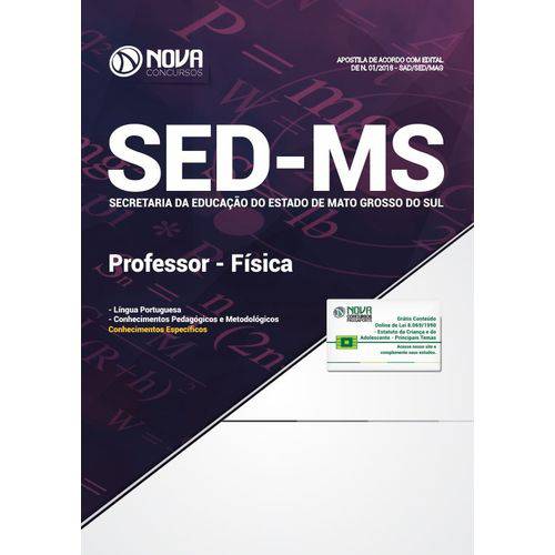 Apostila Concurso Sed-ms 2018 - Professor - Física