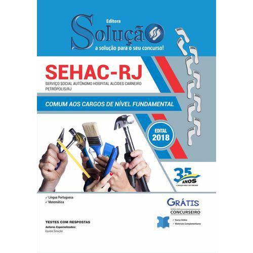 Apostila Concurso SEHAC 2019 - Nível Fundamental