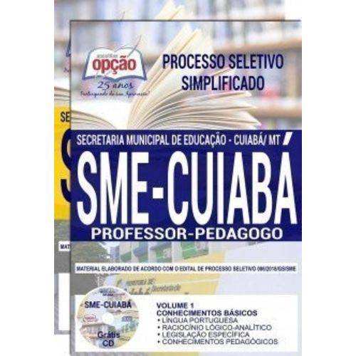 Apostila Concurso Sme Cuiabá 2018 - Professor Pedagogo