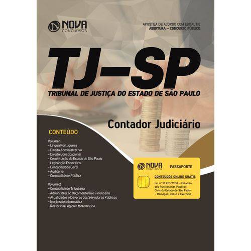 Apostila Concurso Tj Sp 2019 - Contador Judiciário