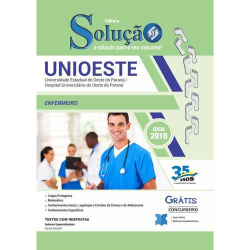 Apostila Concurso Unioeste Pr 2019 - Enfermeiro