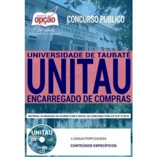 Apostila Concurso Unitau 2019 - Encarregado de Compras