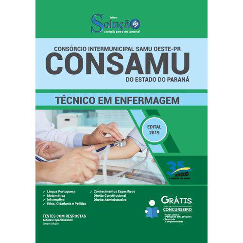 Apostila CONSAMU-PR - 2019 - Técnico em Enfermagem