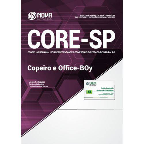 Core-sp - Copeiro e Office-boy
