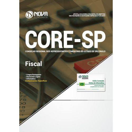 Apostila CORE-SP 2018 - Fiscal