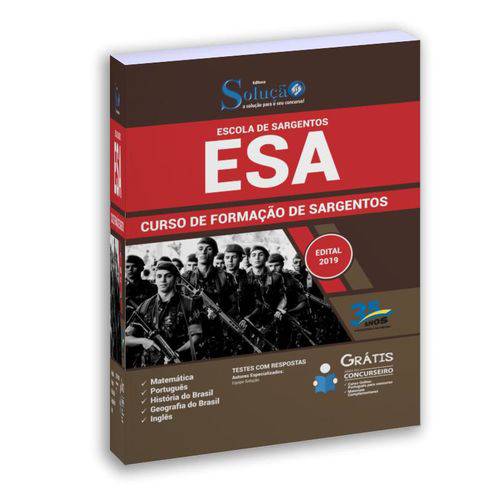 Apostila ESA 2019 Curso de Formação de Sargentos