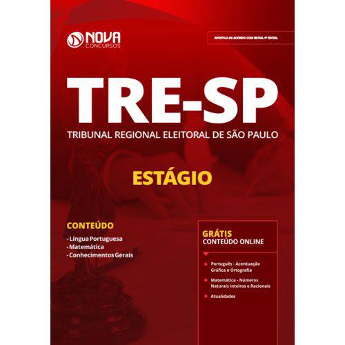 Apostila Estagiário do Tre Sp 2019