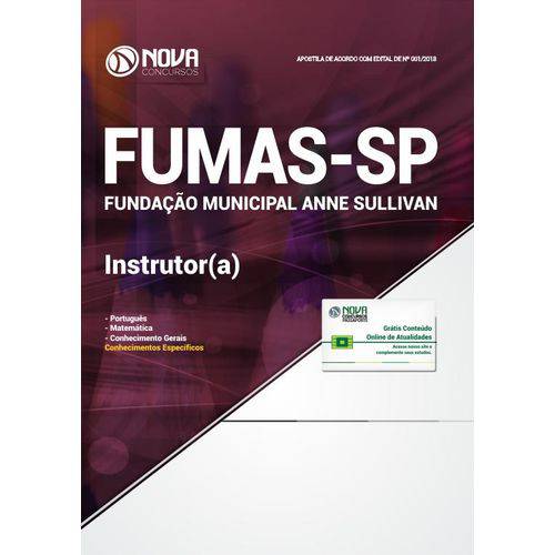 Apostila FUMAS SP 2018 - Instrutor