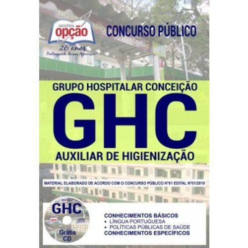 Apostila Ghc 2019 - Auxiliar de Higienização