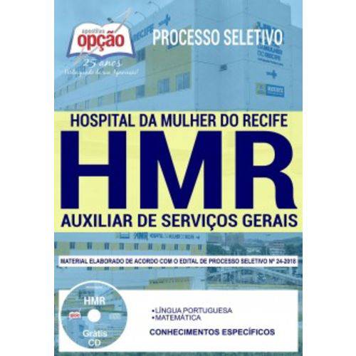 Apostila Hmr 2019 - Auxiliar de Serviços Gerais