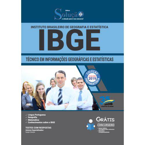 Apostila IBGE 2019 - Técnico em Informações Geográficas