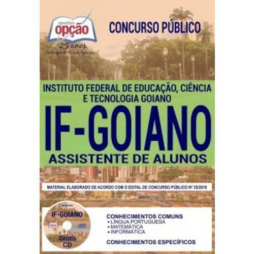 Apostila If Goiano 2019 - Assistente de Alunos