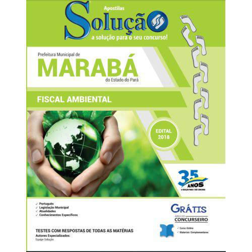Apostila Marabá Pa 2019 - Fiscal Ambiental