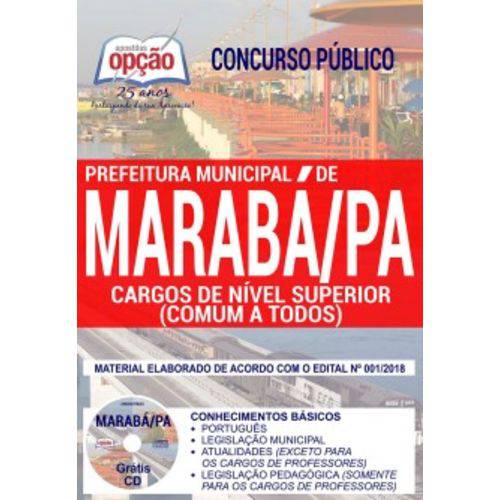 Apostila Marabá Pa 2019 - Nível Superior