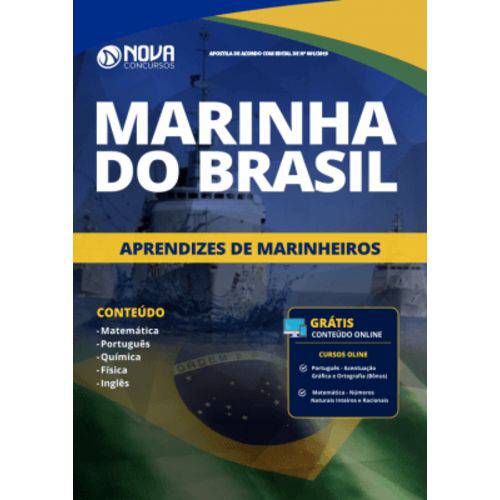 Apostila Marinha do Brasil 2019 - Aprendizes de Marinheiros - Editora Nova