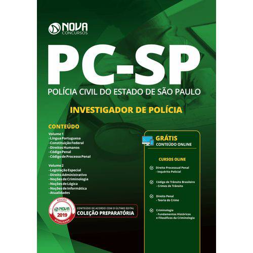 Apostila Pc-sp 2019 - Investigador de Polícia