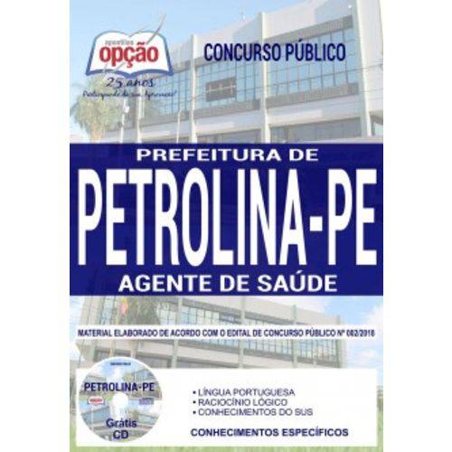 Apostila Petrolina Pe 2019 - Agente de Saúde