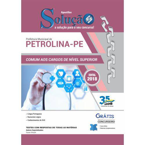 Apostila Petrolina Pe 2019 - Superior (comum)