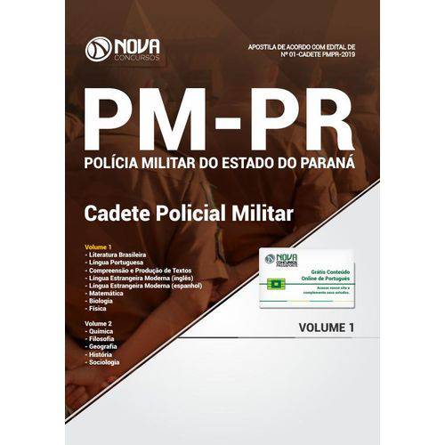 Apostila PM-PR 2018 - Cadete Policial Militar
