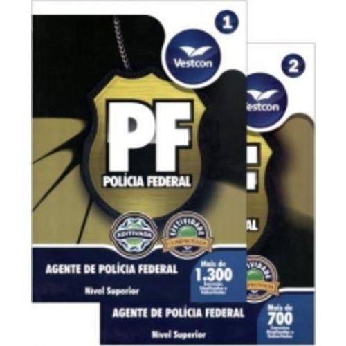Apostila Policia Federal Agente de Policia - 2 Volumes - Vestcon