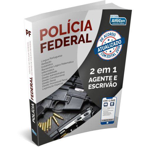 Apostila Polícia Federal - 2 em 1 - Agente e Escrivão 2018