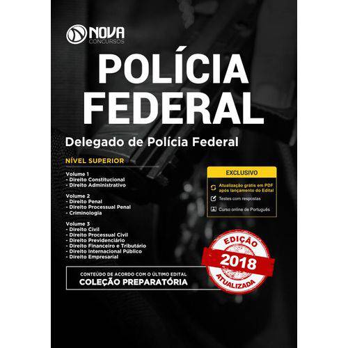 Apostila Polícia Federal PF 2018 - Delegado