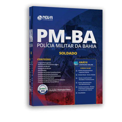 Apostila Policia Militar PM-BA 2019 - Soldado