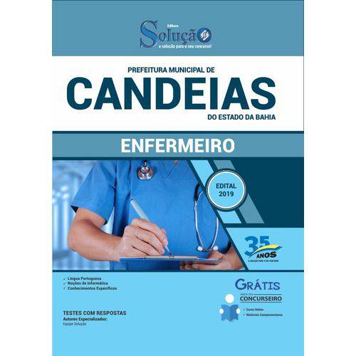 Apostila Prefeitura de Candeias - BA 2019 - Enfermeiro