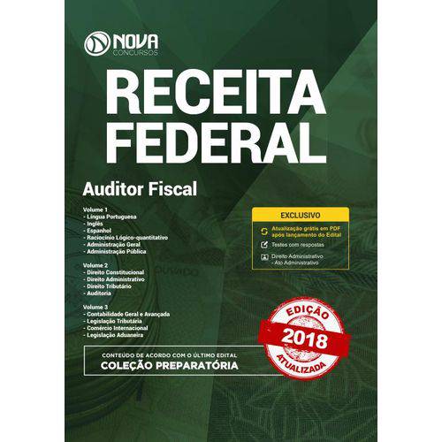 Apostila Preparatória Receita Federal 2018 - Auditor Fiscal