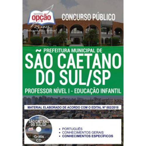 Apostila São Caetano Sul 2019 - Professor Infantil