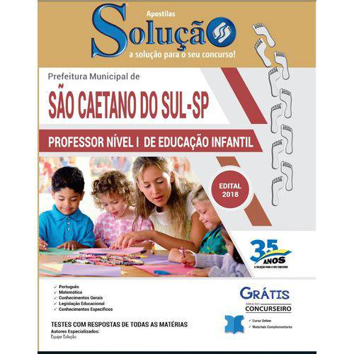 Apostila São Cetano do Sul 2019 - Professor - Educação Infantil