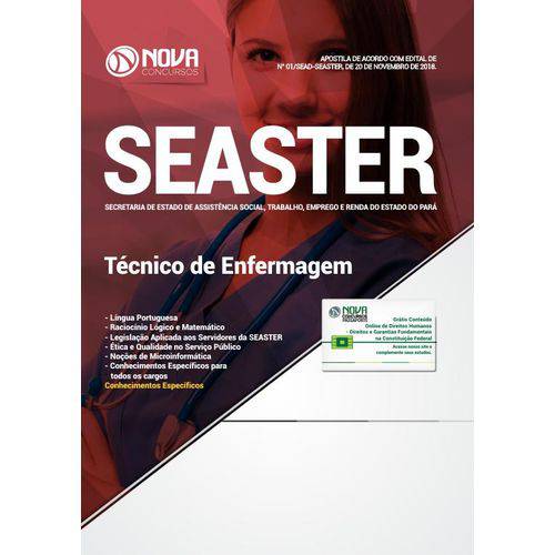 Apostila Seaster-pa 2018 - Técnico de Enfermagem