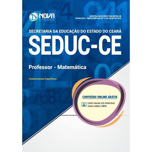Apostila SEDUC-CE 2018 - Professor - Matemática