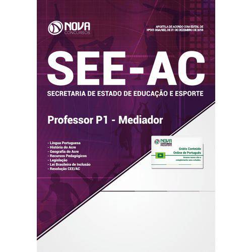 Apostila See-ac 2019 - Professor P1 - Mediador