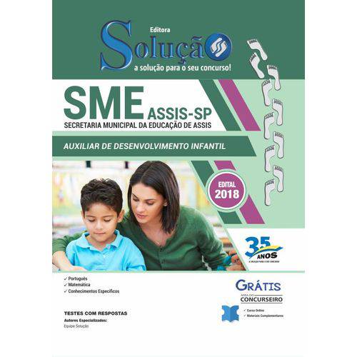 Apostila SME Assis SP 2019 Auxiliar Desenvolvimento Infantil