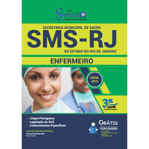 Apostila SMS Rj 2019 - Enfermeiro