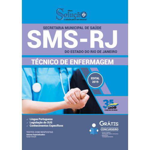 Apostila SMS Rj 2019 - Técnico de Enfermagem
