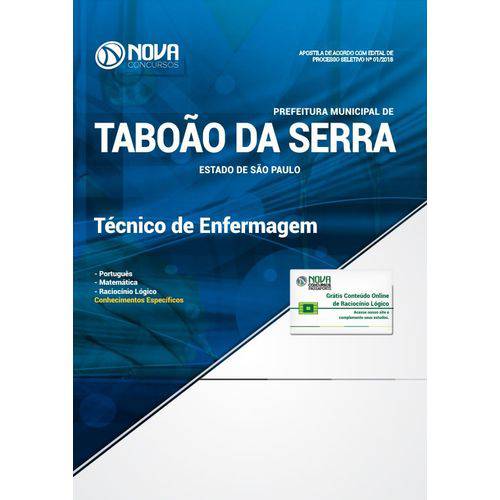 Apostila Taboão da Serra 2019 - Técnico de Enfermagem