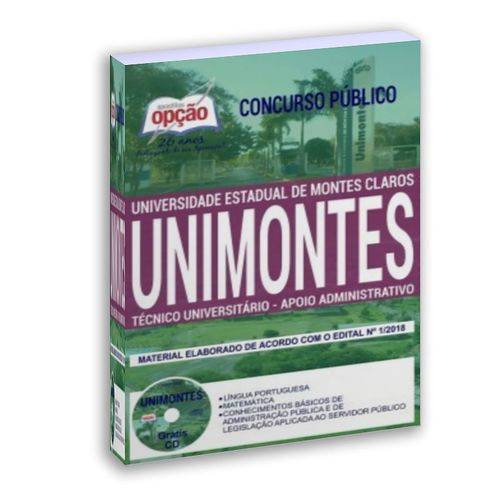 Apostila Técnico Universitário Concurso Unimontes 2019