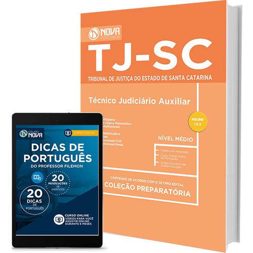 Apostila Tj-Sc - Técnico Judiciário Auxiliar